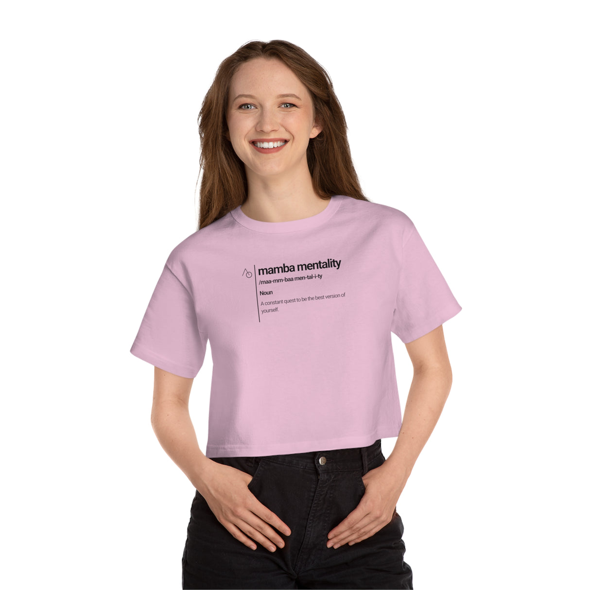Champion x Alley Oop - Mamba Mentality Cropped T-Shirt