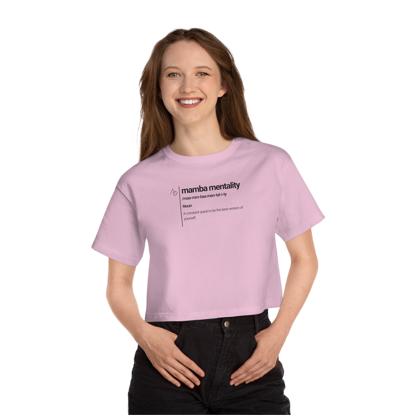 Champion x Alley Oop - The Mamba Mentality Cropped T-Shirt