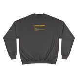 Champion x Alley Oop - Mamba Mentality Sweatshirt