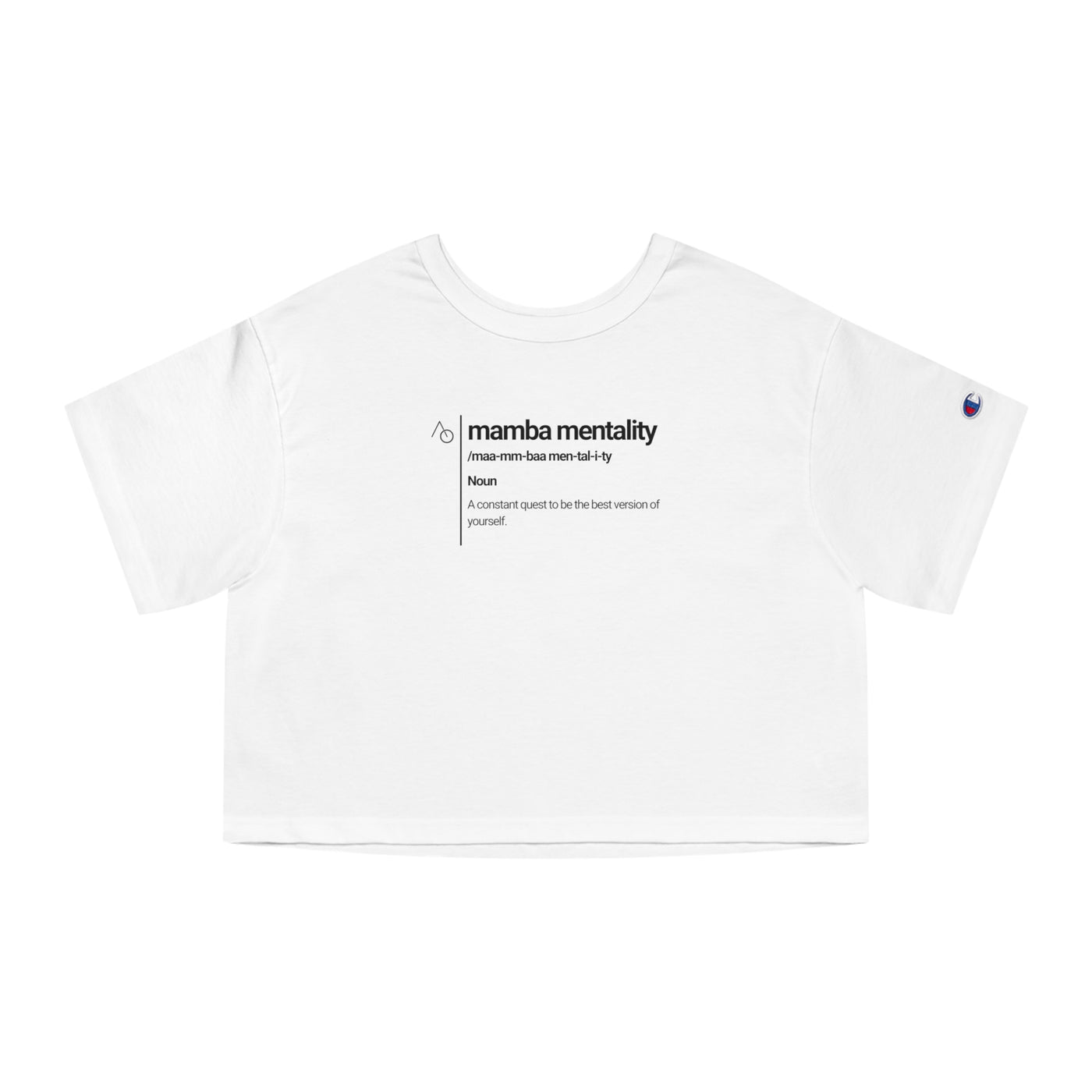 Champion x Alley Oop - The Mamba Mentality Cropped T-Shirt
