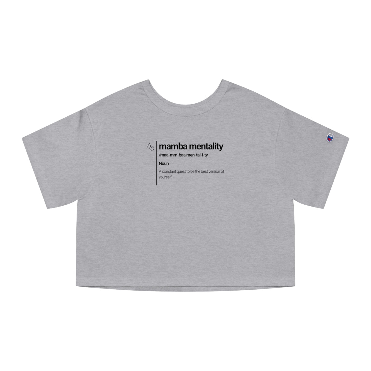 Champion x Alley Oop - Mamba Mentality Cropped T-Shirt