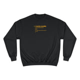 Champion x Alley Oop - Mamba Mentality Sweatshirt