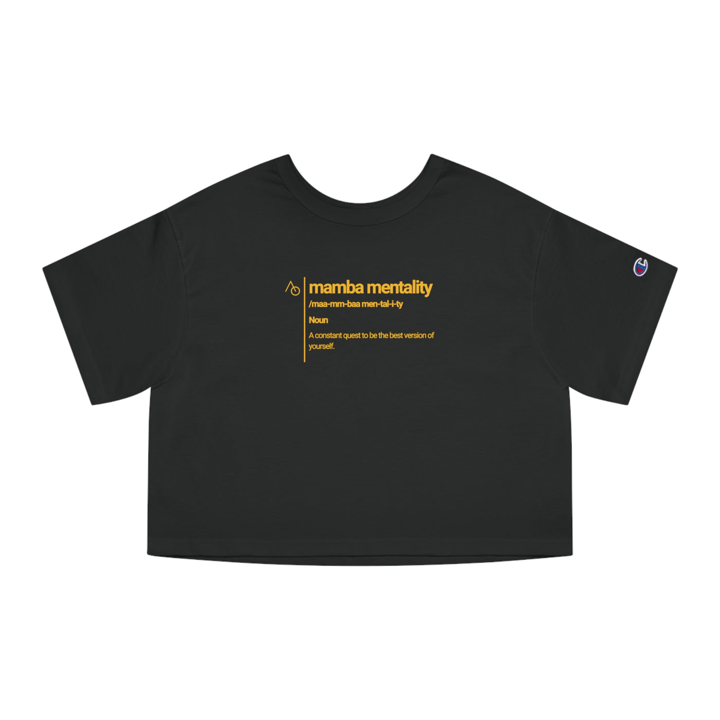Champion x Alley Oop - The Mamba Mentality Cropped T-Shirt