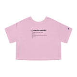 Champion x Alley Oop - Mamba Mentality Cropped T-Shirt