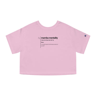 Champion x Alley Oop - The Mamba Mentality Cropped T-Shirt